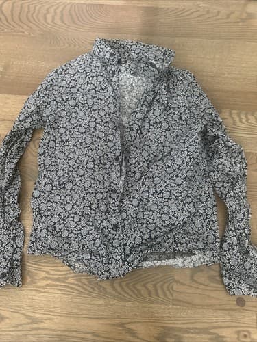 Express Shirt Men’s Size Small Blue Essential Stretch Long Sleeve - Image 1