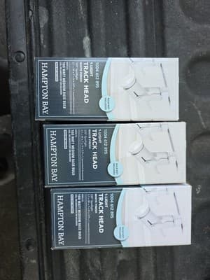 Hampton Bay 1-Light Linear Track Lighting Medium Based Universal Bulb Step Head - Image 1