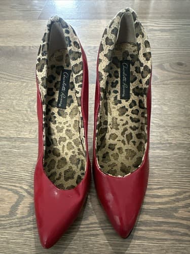 Charlotte Russe Red Heels pumps size 6 - Image 1