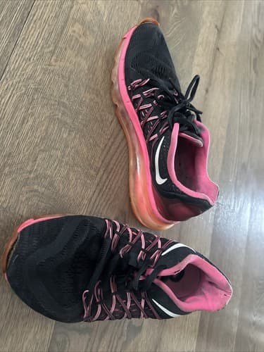 Nike Shoes Size 5Y Black Pink - Thumbnail 2