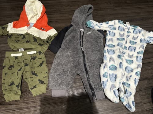 Lot Of Baby Boy Clothes For Winter Size 0-3m - Image 1