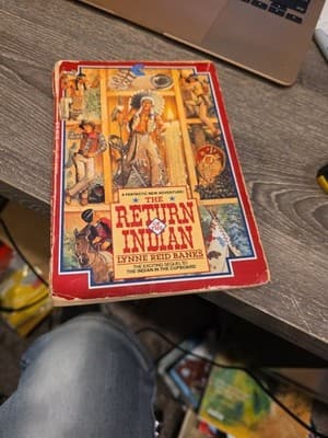 Book The Return Of The Indian 1987 Avon Camelot Lynne Reid Banks children 6 - 10 - Image 1