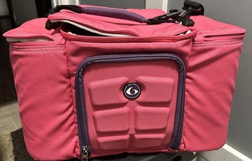6 Pack Fitness travel Bag Mini Innovator Pink - Image 1
