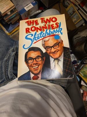 Two Ronnies Sketch Book Paperback Book First edition - Image 1
