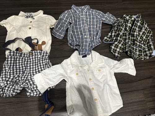 Lot Of Baby Boy Clothes Size 3-6 Months - Image 1