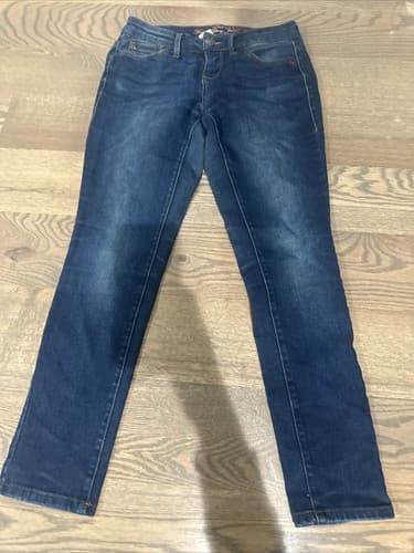 Women’s faded glory ultimate skinny blue jeans size 4P #52469 - Image 1