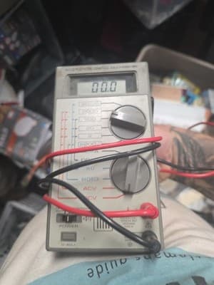 MICRONTA LCD DIGITAL MULTIMETER 22-191 RADIO SHACK TESTED - Image 1