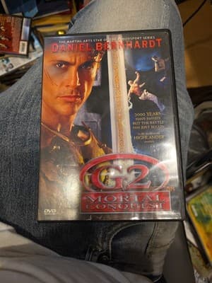 G2 Mortal Conquest DVD 1999 Daniel Bernhardt Martial Arts Action - Image 1