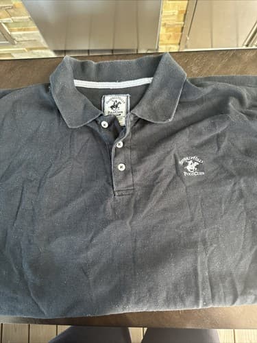 Mens Beverly Hills Polo Club Size XXL Short Sleeve Modern Fit Polo Shirt - Image 1