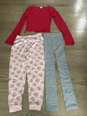 LOT of Girl’s Clothes size 7/8 Long Sleeve Top And Pants - Image 1
