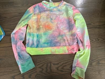 Bae City Girls- Girls' Basic Crewneck Long Sleeve T-Shirt Size 14/16 - Image 1
