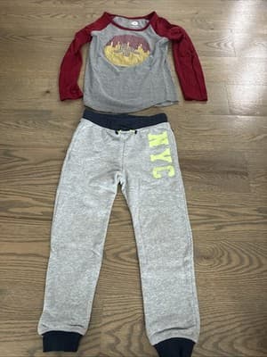 Kids Clothes size 6 Long Sleeve Shirt And Pants - Image 1