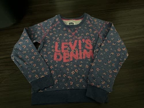 Levis Kids pullover Sweater Blue/Pink Size S - Image 1