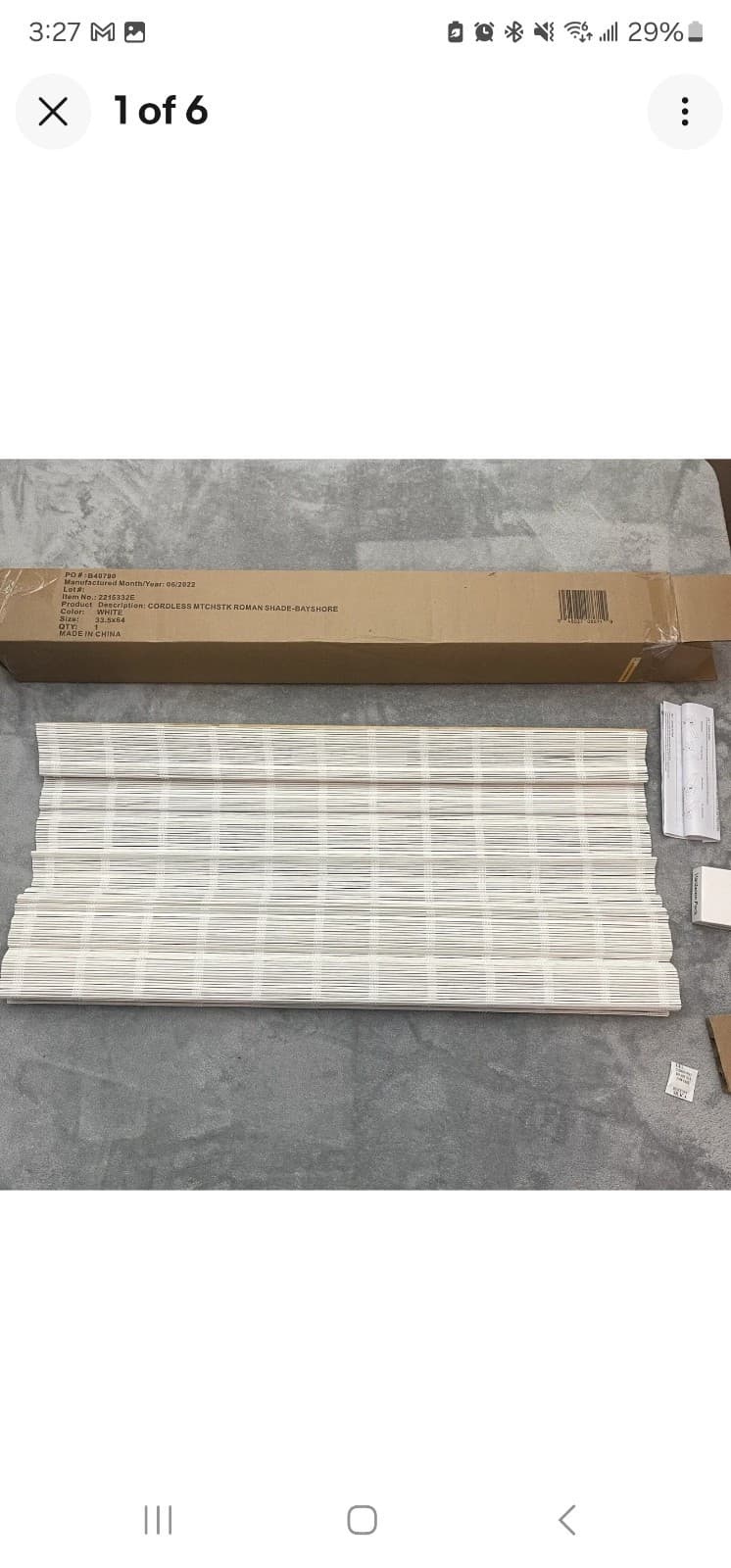 Radiance oo Blinds - Cordless oo Roman Shades for Windows - Roll Up - Image 1