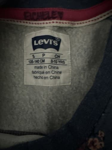 Levis Kids pullover Sweater Blue/Pink Size S - Thumbnail 2