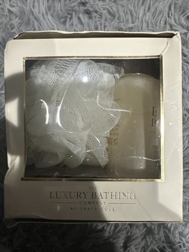 NIB! The Luxury Bathing Co.by Grace Cole~Bergamot/Ginger/Lemongrass 3pc.Gift Set - Image 1
