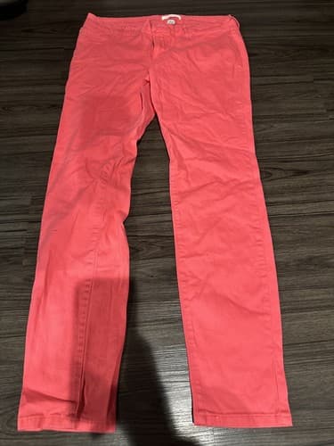 Women's Refuge Jeans - Size 14 Skin Tight Leggings Pink - Image 1