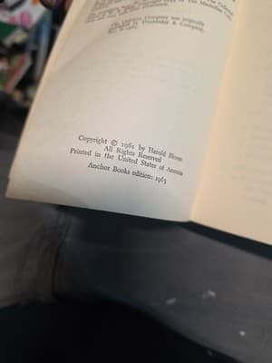 The Visionary Company: A Reading of English Romantic Poetry by Bloom, Harold - Thumbnail 4