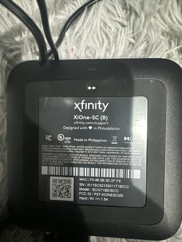 Xfinity XiOne-SC(B) - Streaming Device TV Box SCXI11BEIBCO HDMI - NO Remote - Thumbnail 2