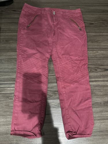 American Eagle Womens Size 14 Regular Skinny Red Jeans - Image 1