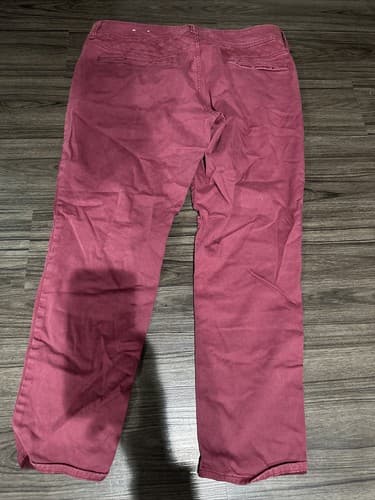 American Eagle Womens Size 14 Regular Skinny Red Jeans - Thumbnail 2