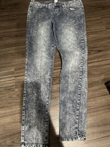 Blue Asphalt Jeans Womens Juniors Size 13 Regular Style # S635 Skinny - Image 1