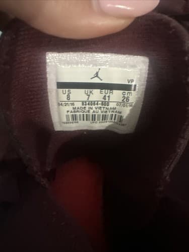 Size 8 - Jordan Reveal Night Maroon - Thumbnail 2