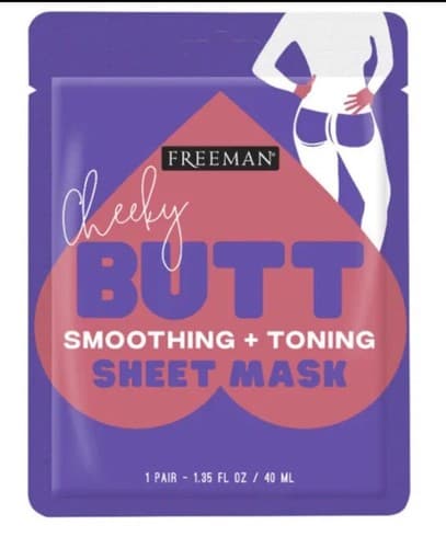 Freeman Butt Cheeks Smoothing Tonning Sheet Mask 1 Pair - Image 1
