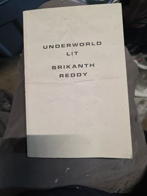 Underworld Lit - Paperback By Reddy, Srikanth - GOOD - Image 1