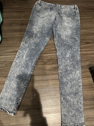 Blue Asphalt Jeans Womens Juniors Size 13 Regular Style # S635 Skinny - Thumbnail 2