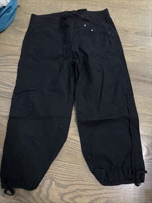 Sugar Size 10 Girls Black Pants - Image 1