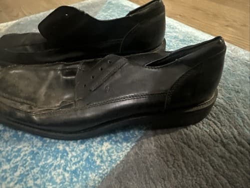 Jarman Men's Dress Shoes Size 9 Black Leather Lace Up - Image 1
