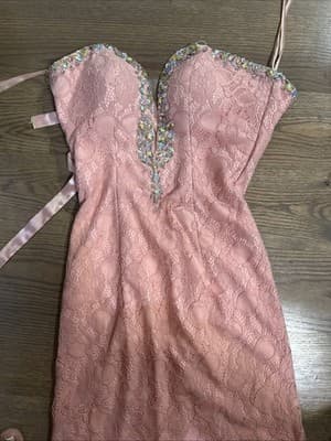 Dancing Queen Dress Pink Women’s Size 4 - Thumbnail 2