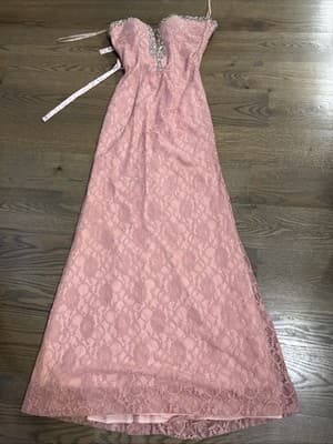 Dancing Queen Dress Pink Women’s Size 4 - Image 1