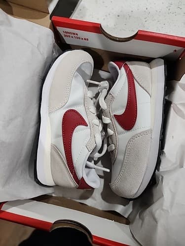 Nike Waffle Trainer 2 TD Toddler's Shoes DC6479-101 9c - Thumbnail 3