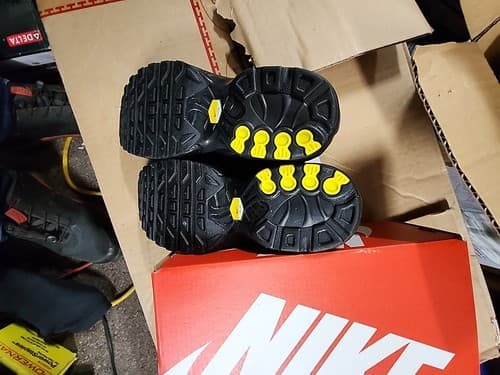 Nike Air Max Plus Black Sneakers, Size 13c BNIB CD0610-001 - Thumbnail 2