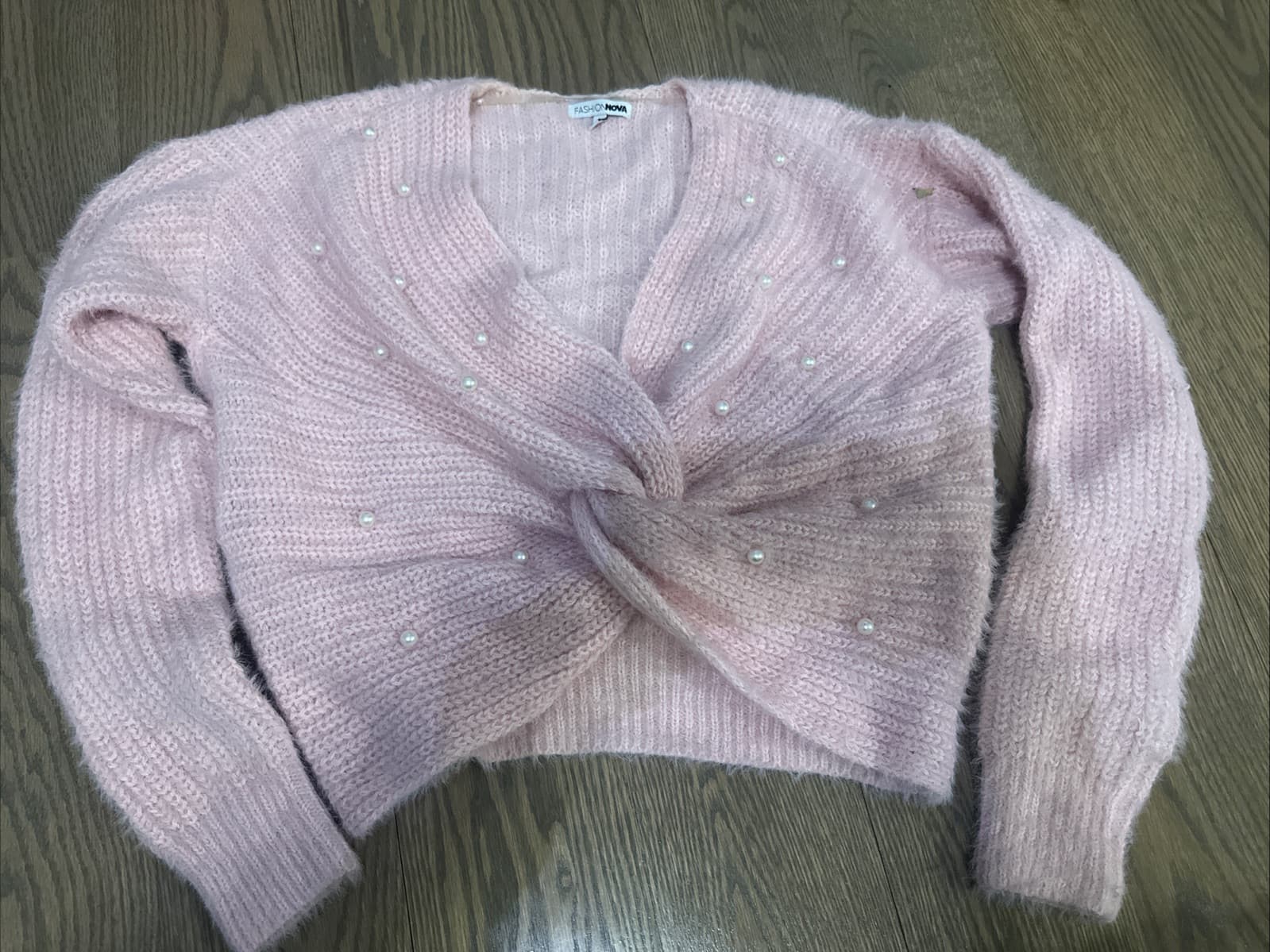 Fashion Nova Sweater in pink (Size M) - Image 1