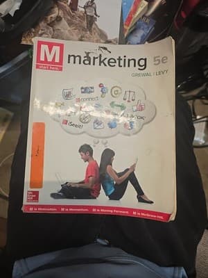 M: Marketing 5e Paperback By Grewal Levy ISBN 9781259446290 - Image 1
