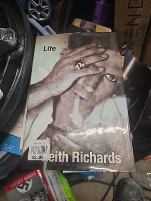 Life Keith Richards Digitally Signed 1st Edition Hardcover Book HC/DJ NICE COPY! - Image 1
