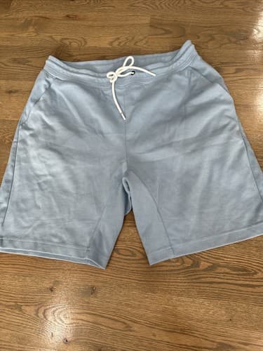 Leonine Mens Large Blue Sweats Joggers/shorts - Image 1