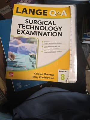 Lange Q&A Surgical Technology Examination, Eighth Edition by Mary Chmielewski - Image 1