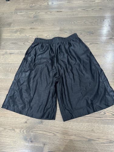 Original Deluxe Mens Athletic Workout Shorts Black Small - Image 1