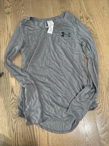 Under Armour Women's Size M Gray Shirt Long Sleeve - Image 1