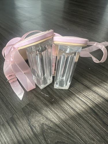 Fashion Nova Light Pink strappy size 9 block heels - Thumbnail 3