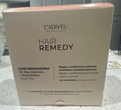 Cadiveu Hair Remedy Mask 15ml 0.5 Fl.oz New - Image 1