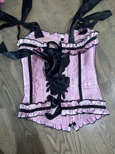 Ladies Bodice/Corset Size S Pink Pre-owned! - Image 1