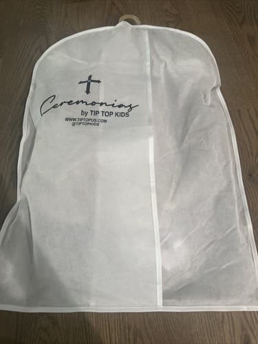 Tip Top Kids Boys Baptism Christening Outfit Size 6m - Thumbnail 3