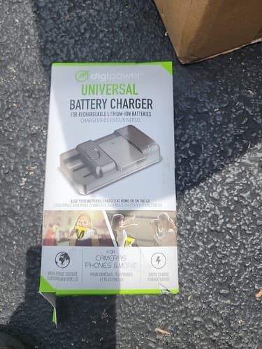 Digipower - Universal Battery Charger For Rechargeable Lithium- Ion Batteries. - Image 1