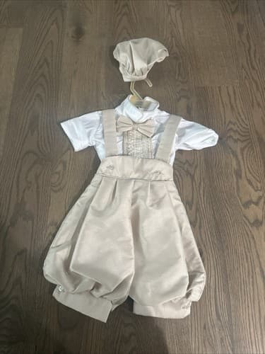Tip Top Kids Boys Baptism Christening Outfit Size 6m - Image 1
