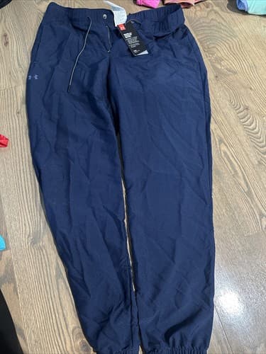 Under Armour Loose Fit Sweatpants Women's/Men’s Size Medium Navy Blue - Image 1